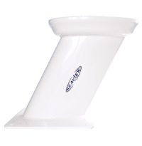 Seaview 18" Modular Mount AFT Raked 10 x 10 Base Plate, for Large Sat Domes, 18" Top Plate Required, PMA-1810-M2