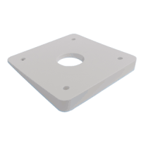 Seaview 6 Deg Wedge for 7 x 7" Radar Mount Base Plate, PM-W6-7