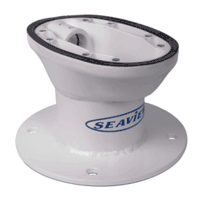 Seaview Modular Mount 8" Vertical Round Base Plate, Top Plate Required, AM5-M1
