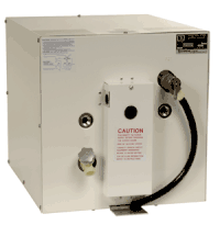 Whale Seaward Water Heater Rear/White Heat Exchanger, 11 Gallon, 120V