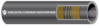 Shield Poly x Sanitation Hose, 1 1/2" ID, 1 27/32", 12 1/2'