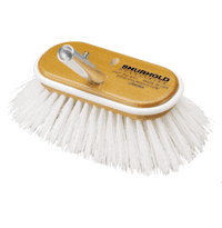 Shurhold 10" Deck Brush Extra Stiff White Polypropylene