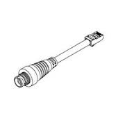 Simrad Ethernet Adapter Cable, non-waterproof, RJ45 male to 5 pin female, 000-11246-001