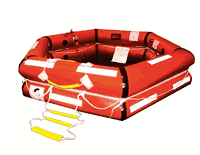 SURVITEC USCG Approved Life Raft, Shoremaster 4 Person Valise Bag