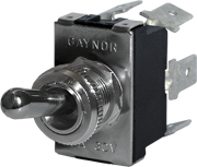 Blue Sea Switch WD Toggle DPDT ON-OFF-ON 4155
