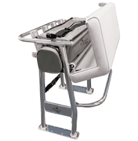 TACO Neptune II Leaning Post with Tackle Storage Bag