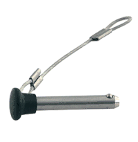 TACO Stainless Steel Pin & Lanyard with Plastic Knob