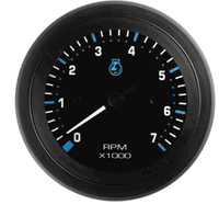 Sierra Eclipse 3" Tachometer 0-7000 RPM 68399p