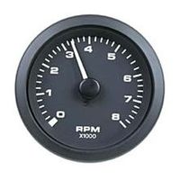 Sierra Premier Pro Series 3" Tachometer, O/B & 4 Stroke Gas 8000 RPM 62725p