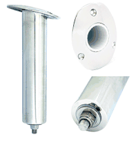Tigress 3 Hole Swivel Oval Head Rod Holder - 15 deg - 10-1/2"