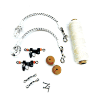 Tigress Economy Rigging Kit, White Nylon