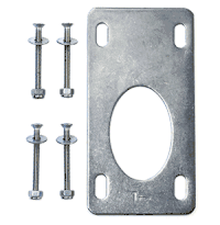 Tigress Large Outrigger Flush Mount Backing Plates, 88506-1