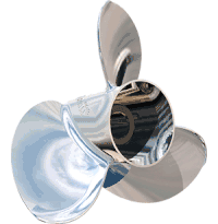 Turning Point Express Mach3 Right Hand Stainless Steel Propeller, E1-1014, 10.38" x 14", 3-Blade, 31301412