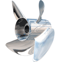 Turning Point Express Mach4 Left Hand Stainless Steel Propeller, EX1/EX2-1411-4L, 14" x 11", 4-Blade, 31431140