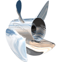 Turning Point Express Mach4 Right Hand Stainless Steel Propeller, EX1/EX2-1413-4, 14" x 13", 4-Blade, 31431330