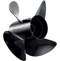 Turning Point Hustler Right Hand Aluminum Propeller -LE1/LE2-1413-4, 14" x 13", 4-Blade