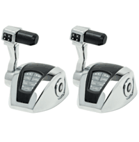 Uflex Power A Electronic Control Pkg, Single Engine/Dual Station, Mechanical Throttle/Mechanical Shift with Trim, MM12T