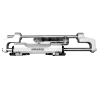Uflex Silversteer Front Mount Hydraulic Steering Cylinder with Offset Arm, UC128SVS1P