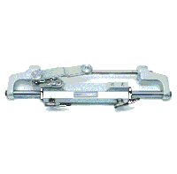 Uflex Silversteer Front Mount Port Hydraulic Steering Cylinder with Offset Arm, UC128SVS2P