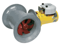 VETUS Fiberglass Stern Thruster Tube 5 29/32" Diameter, STERN150P