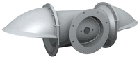 VETUS Thruster Diverter For Stern Thruster, Tunnel Diameter 9 7/8", SDKIT250