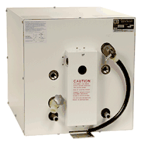 Whale Seaward 11 Gallon Hot Water Heater with Front Heat Exchanger - White Epoxy - 240V - 1500W, F1150W