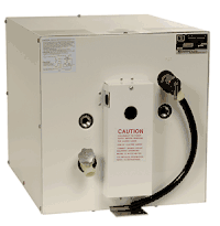 Whale Seaward 6 Gallon Hot Water Heater - White Epoxy - 240V - 3000W, S650EW-3000