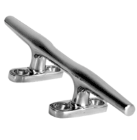 Whitecap Hollow Base Stainless Steel Cleat, 8"