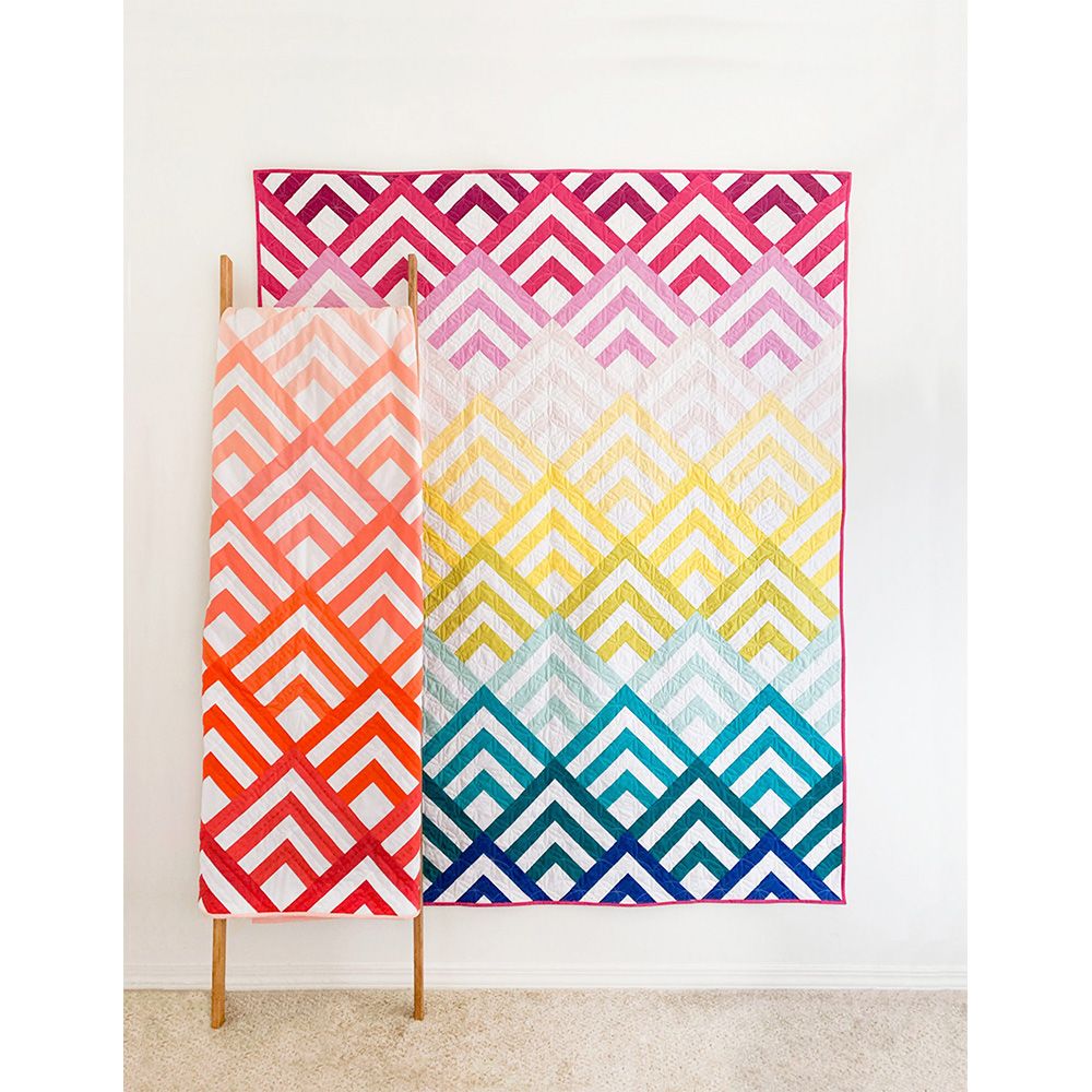 Cotton + Joy, Sewing Pattern, Cabin Peaks Quilt