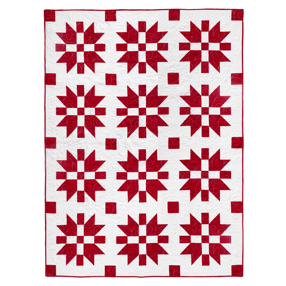 Lo & Behold Stitchery, Sewing Patterns, Christmas Joy Quilt