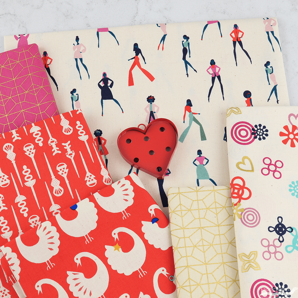 Rashida ColemanHale for Cotton and Steel, Akoma, Sankofa Cherry