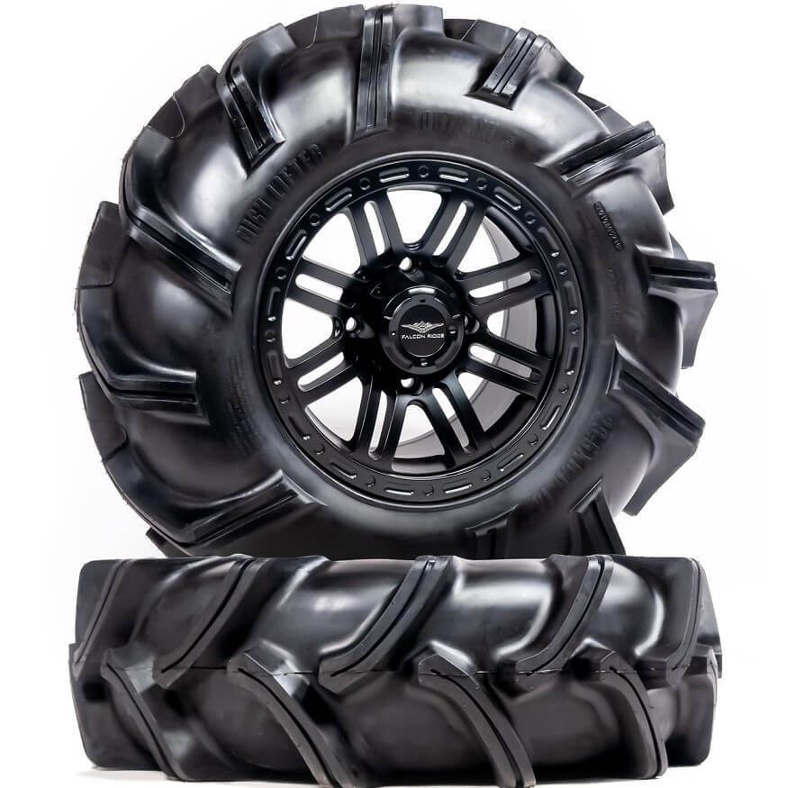 Matte Black SBL8S Wheel & Outlaw 3 Tire Side by Side Stuff