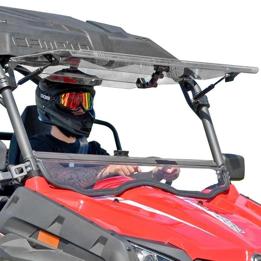 CF Moto ZForce 500 Flip Up Windshield Side by Side Stuff