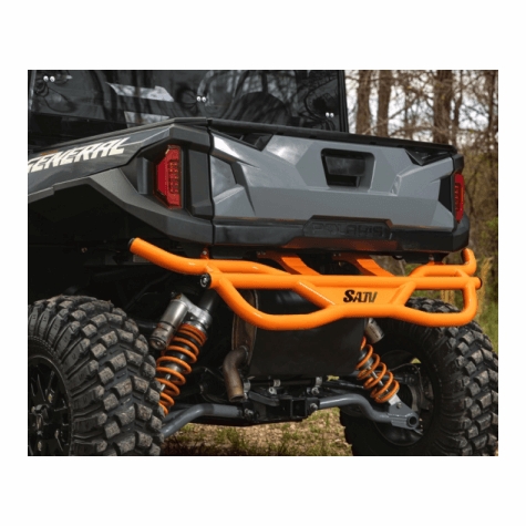 HAKA TOUGH Rear Bumper For Polaris General 1000 Accessories 2016-2024, Heavy Duty Rear Brush Guard Protector Bumper For Polaris General 4 1000 / XP 1000 / XP 4 1000 16-24, Replace OEM #2884345