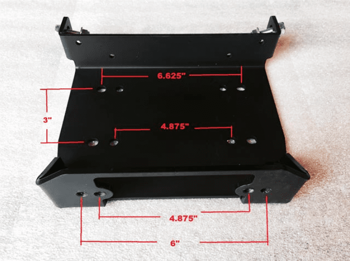 EMP Winch Mount for Yamaha Wolverine Side by Side Stuff