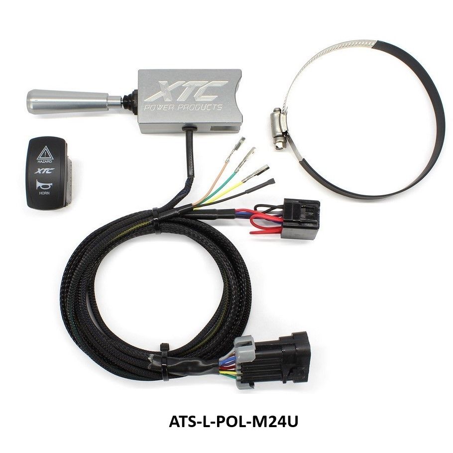 XTC Self Canceling Billet Lever Turn Signal Kit wHorn Polaris RZR PRO R