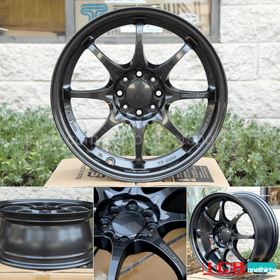 Rays Volk Racing CE28N Wheels 16X7 4X100 +42 Offset Diamond Black
