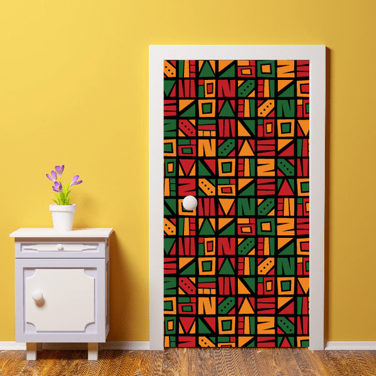 Adhesive Vinyl Door Wraps