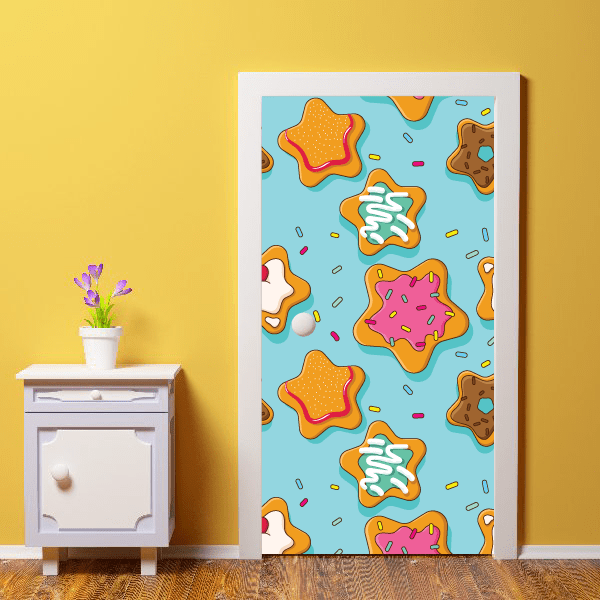 Adhesive Vinyl Door Wraps