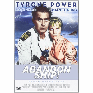 Abandon Ship 1957 on DVD
