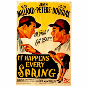 It Happens Every Spring 1949 on DVD
