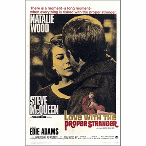 Love with the Proper Stranger 1963 on DVD