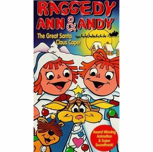Raggedy Ann & Andy The Great Santa Claus Caper 1978 DVD