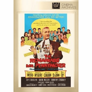 The Remarkable Mr Pennypacker 1959 on DVD