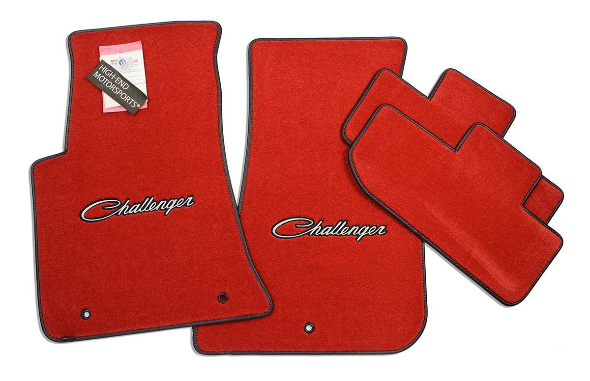 19701984 Classic Dodge Challenger & Challenger R/T Floor Mats