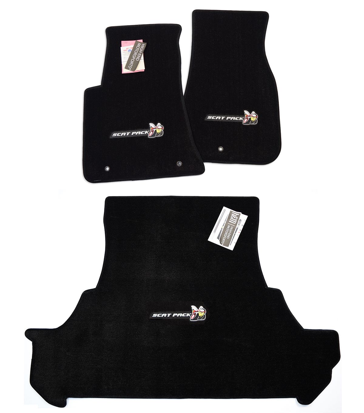 Dodge Challenger Scat Pack Floor & Trunk Mat Set