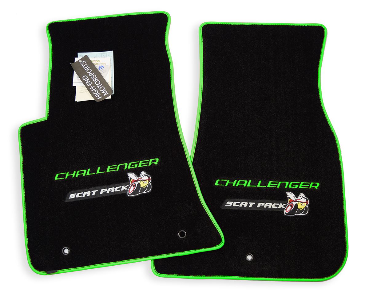 Dodge Challenger Scat Pack Floor & Trunk Mat Set