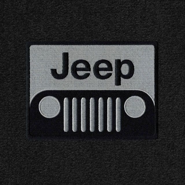 Ultimat By Lloyd Mats Jeep Grand Cherokee Trackhawk Floor Mats – Black With Red Logos (4-Piece, 32oz Premium)