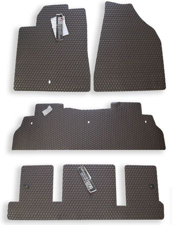 Toyota Sequoia Custom All Weather Rubber Floor Mats