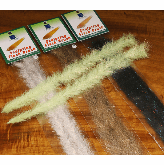 Sculpt Flash Streamer Brush Fly Tying Brushes